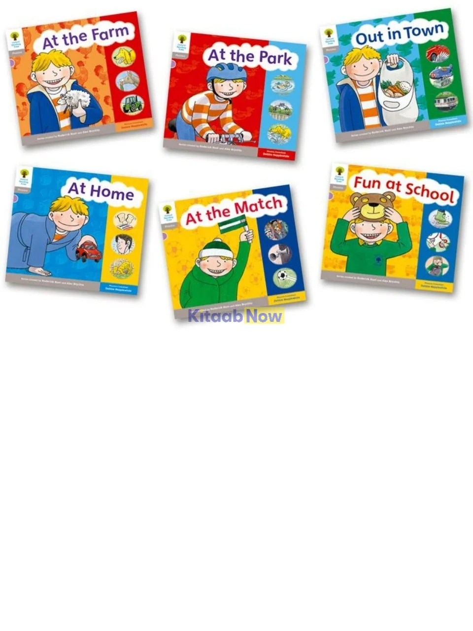 Oxford Reading Tree Level 1: First Words (Pack of 6) | KitaabNow