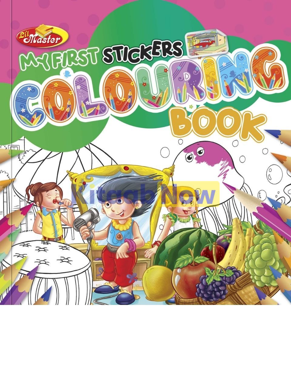 My Beginning Sticker My First Stickers Colouring Book – 2 | KitaabNow