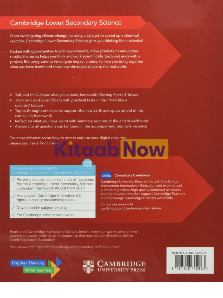 Cambridge Lower Secondary Science Learner’s Book 9 with Digital Access ...