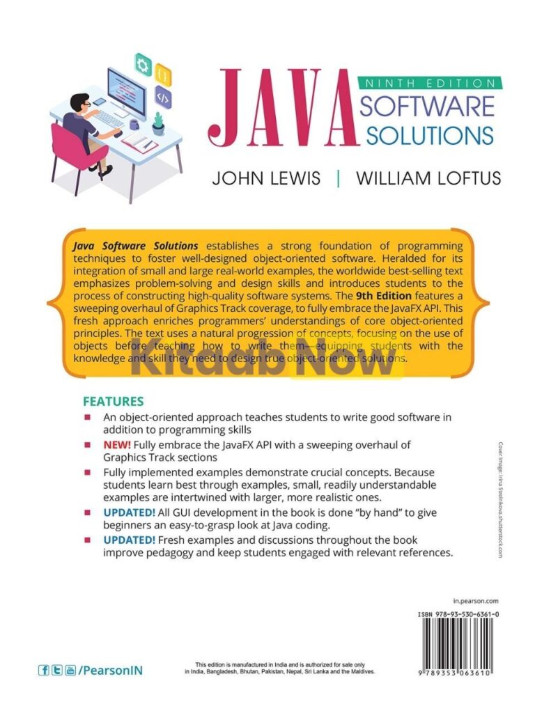 Java Software Solutions (9th Edition) | KitaabNow