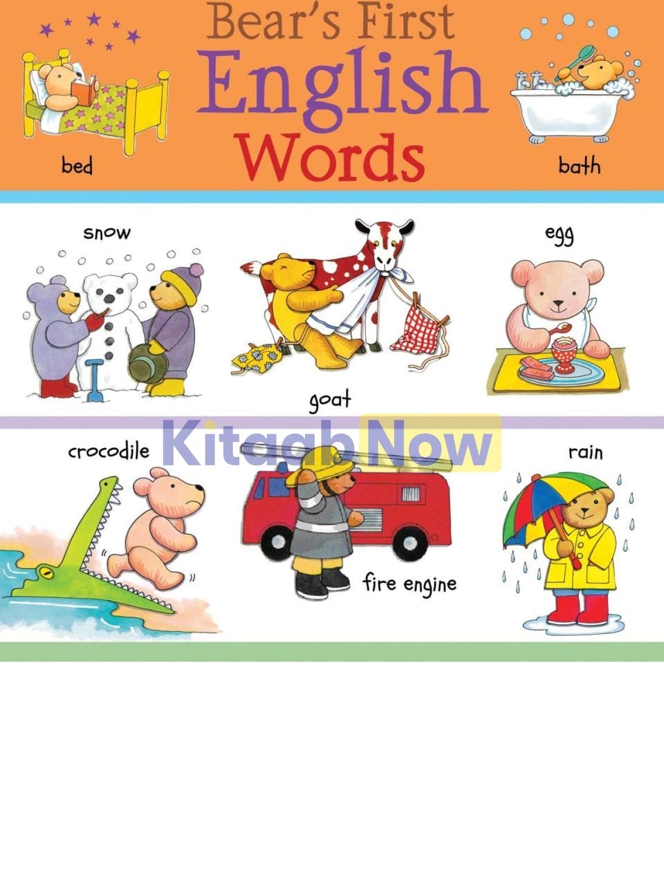 Bear’s First English Words | KitaabNow
