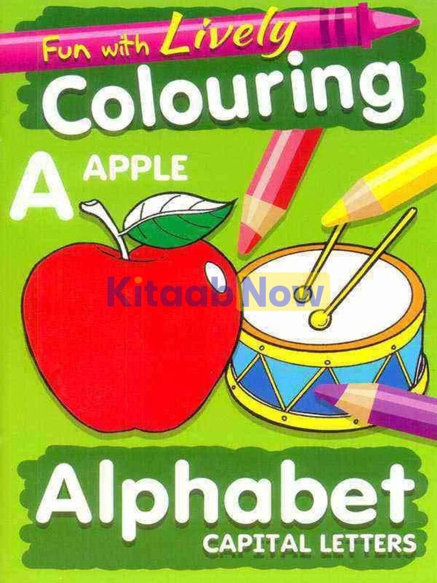 Lively Letters Fun With Lively Colouring Alphabet Capital Letters | KitaabNow